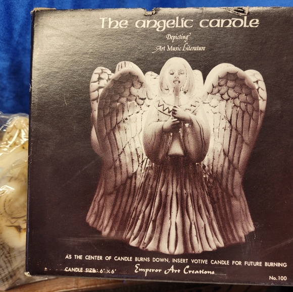 Vintage Art Music Literature The Angelic Candle - Picture 5 of 7